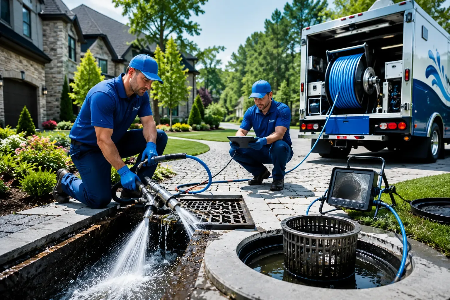 Local outdoor drain cleaning professionals in Brandamore, PA